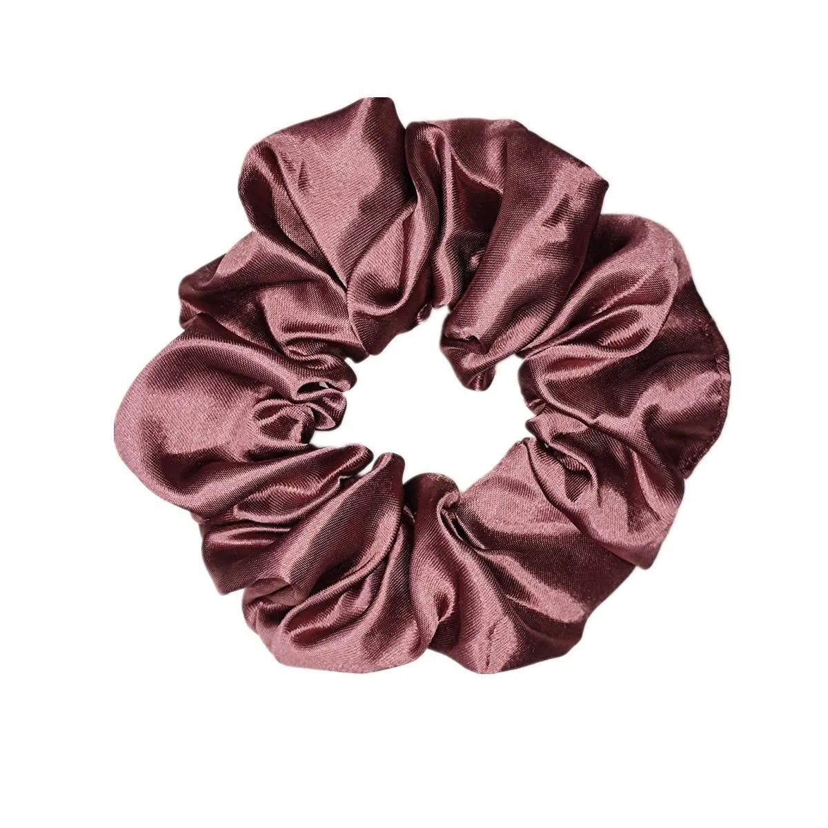 12 Pcs Satin Silk Scrunchies - Soft Hair Ties, Fashion Hair Bands, Hair Bow Ropes, Elastic Bracelet Ponytail Holders for Women and Girls (4.5 Inch, Classic Color Pair)