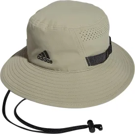 adidas Men's Victory Bucket Hat outdoors and sideline wide brim style for sun protection
