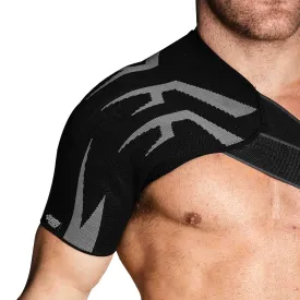 Anaconda Fightwear Shoulder Brace (Medium) -Rotator Cuff Compression Support with Gel Pad for Shock Absorption & Joint Health -Adjustable Fit for Left/Right Shoulder -Ideal for Athletes, Men and Women