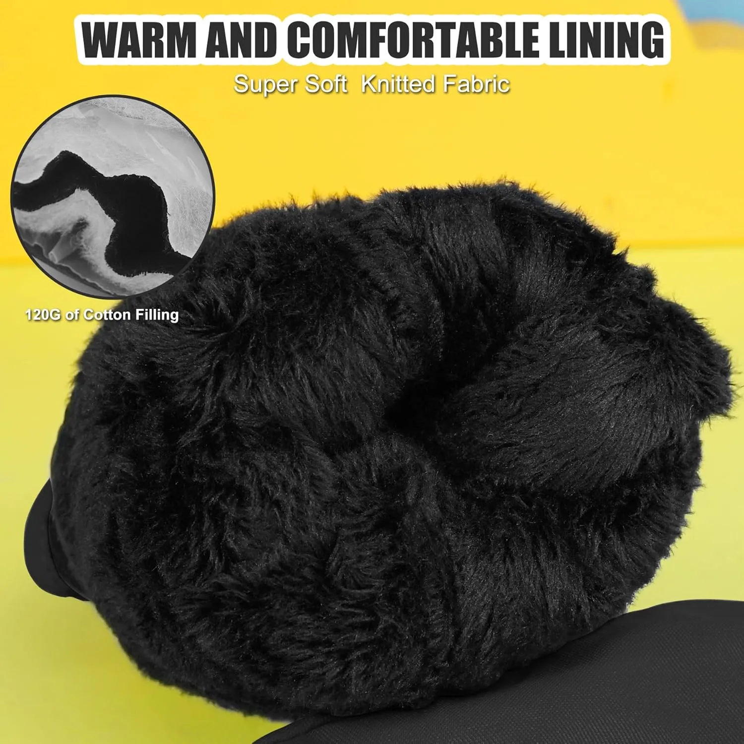 Andake Waterproof &Breathable Kids Snow Gloves 2-10Y Toddler Winter Warm Ski Gloves Kids Mittens for Boys Girls