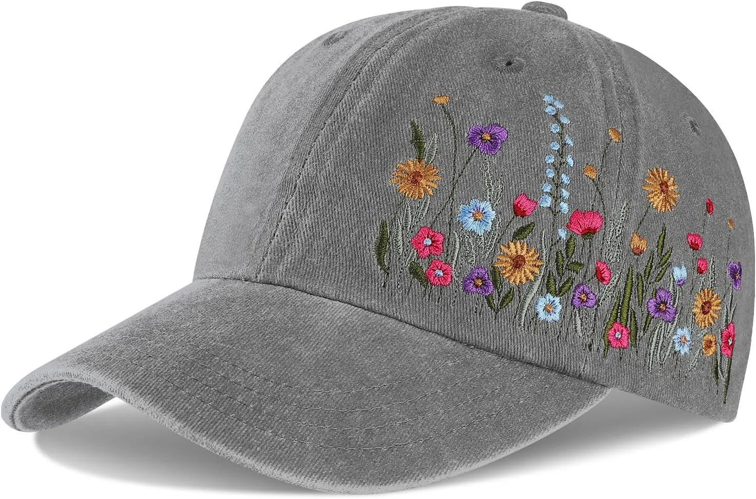 Biggun Embroidered Baseball Cap - Adjustable Hat, Soft Breathable Poly Hats for Women Men Gifts