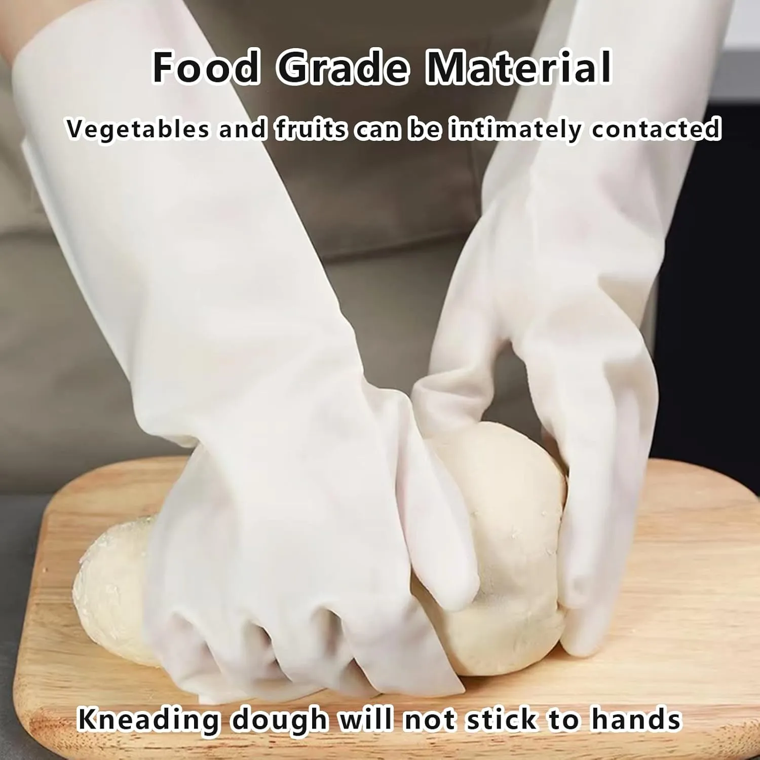 Cleaning Gloves,Dish Gloves,Gloves for Washing Dishes,Heavy-Duty, Durable, Non-Slip,Long Service Life,3 Pairs