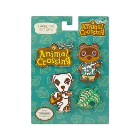 Controller Gear Animal Crossing Lapel Pin Set (New Horizons)