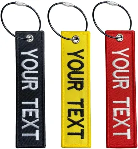 Custom Personalized Luggage Tag Name ID Suitcase Labels with Stainless Steel Loop for Luggage,Crate,Belt,Key for Men Women Kids Girls Travel