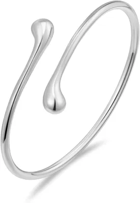 Dainty Thin Cuff Bangle Bracelets for Women Adjustable Gold Cuff Bracelet Minimalist Gold Open Bangle Wrist Cuff Bracelets