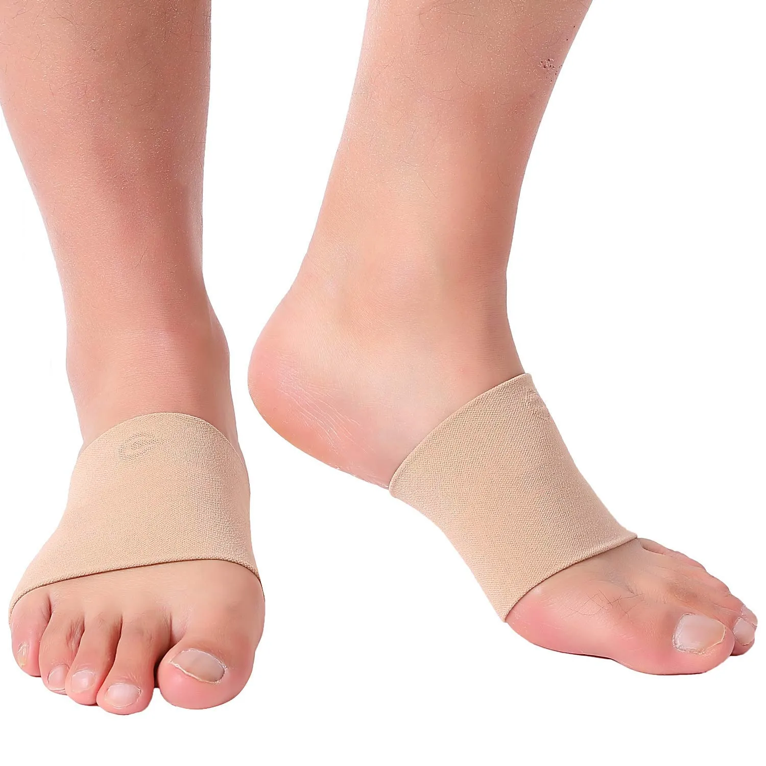 Doc Miller Arch Support Sleeves for Feet  Plantar Fasciitis Brace for Foot Pain Relief, Compression Socks, Heel Spurs, Fallen Arches, Orthotic Aid, and Planters Facetious Relief, 1 Pair