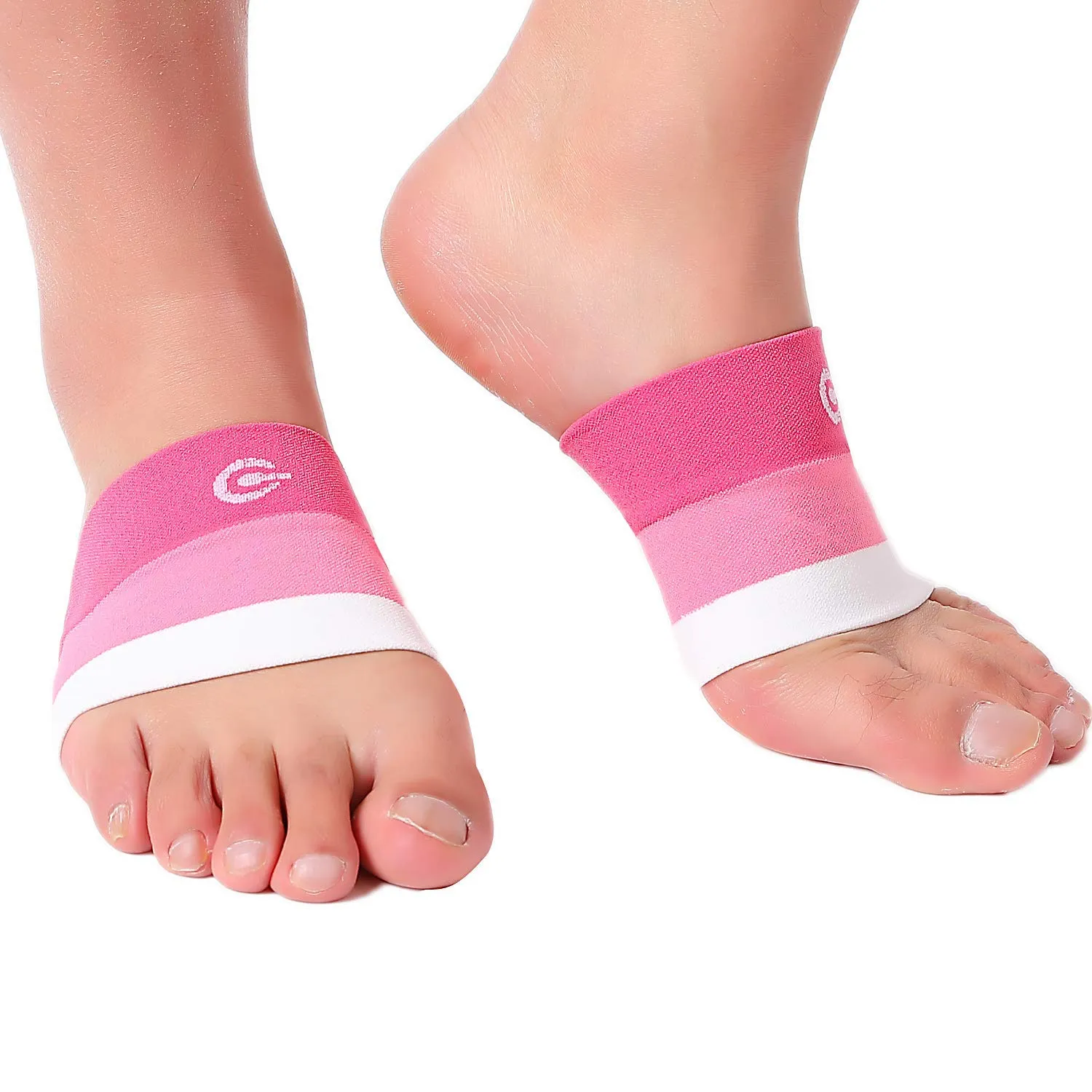 Doc Miller Arch Support Sleeves for Feet  Plantar Fasciitis Brace for Foot Pain Relief, Compression Socks, Heel Spurs, Fallen Arches, Orthotic Aid, and Planters Facetious Relief, 1 Pair