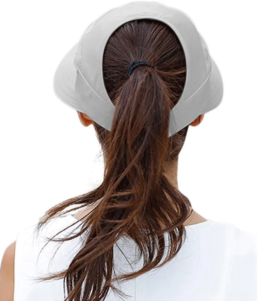HINDAWI Sun Hats for Women Wide Brim UV Protection Sun Hat Summer Beach Packable Visor