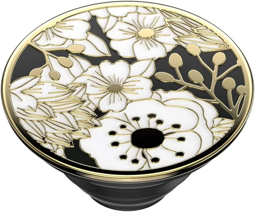 PopSockets Phone Grip with Expanding Kickstand, Enamel Wild Flowers