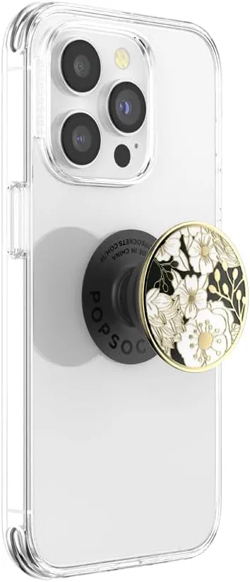 PopSockets Phone Grip with Expanding Kickstand, Enamel Wild Flowers