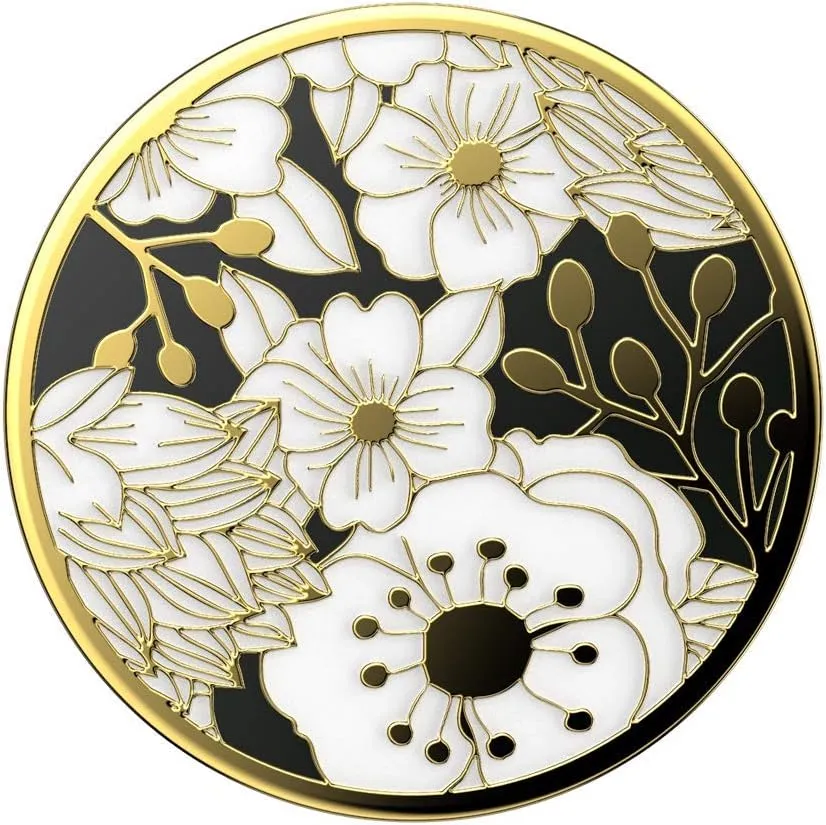 PopSockets Phone Grip with Expanding Kickstand, Enamel Wild Flowers