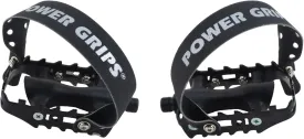 Power Grips Sport Bicycle Pedal Strap kit- Power Grips Pedal Straps Attached to 9/16" Pedals for Increased Pedal Stroke Power (no Assembly Required)