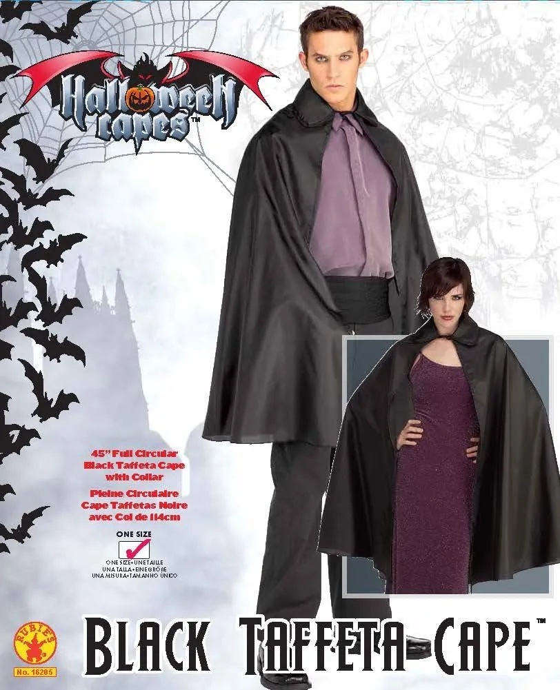 Rubie's Costume Co Taffeta 3/4 Length Cape Costume