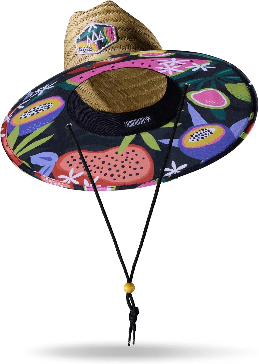 Straw Hat for Men & Women | Lifeguard Hat, Beach Hat & Sun Hat | UPF 50  Wide Brim for Sun Protection | One Size | Hemlock