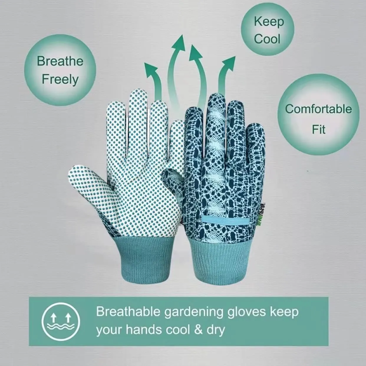 Thorn Proof&Puncture Resistant Gardening Gloves with Grip,Garden Gloves for Women, Leather Work Gloves,Gifts