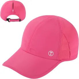 TOP-EX XL Cooling UV 50 High Ponytail Baseball Hat for Women - Most Women Start with S/M - Breathable for Running Golf Sports