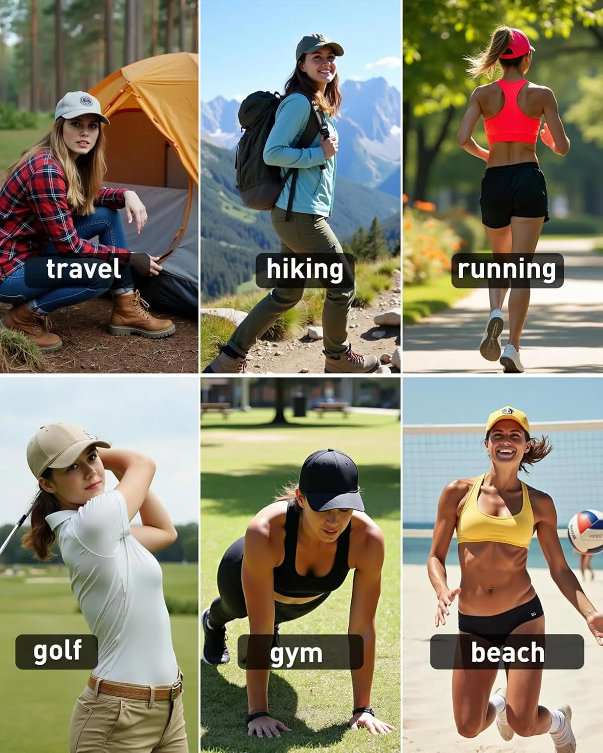 TOP-EX XL Cooling UV 50 High Ponytail Baseball Hat for Women - Most Women Start with S/M - Breathable for Running Golf Sports