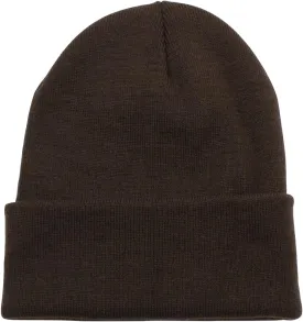 Top Level Beanie Men Women - Unisex Cuffed Plain Skull Knit Hat Cap
