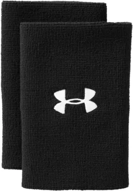 Under Armour Adult 6-inch Performance Wristband 2-Pack