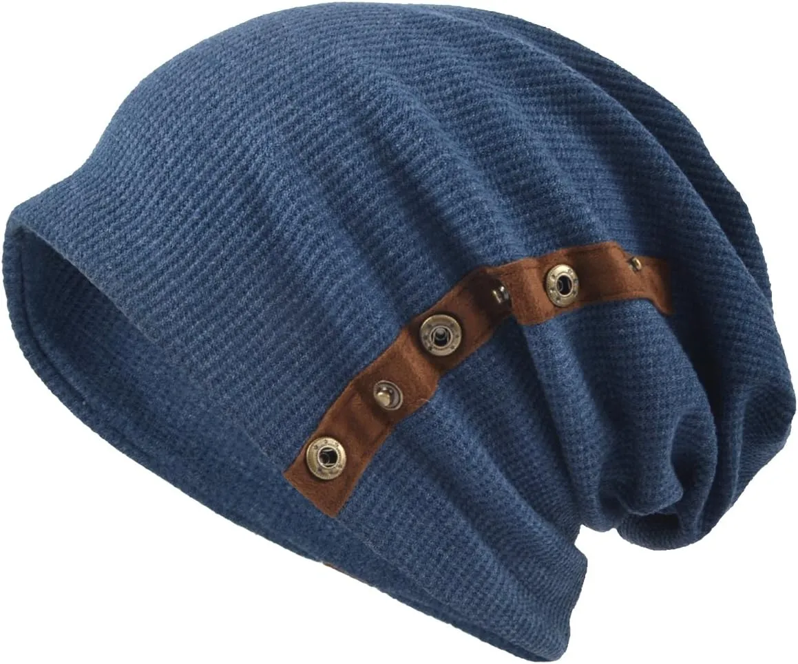 VECRY Men's Oversize Slouch Beanie Slouchy Skullcap Large Baggy Hat