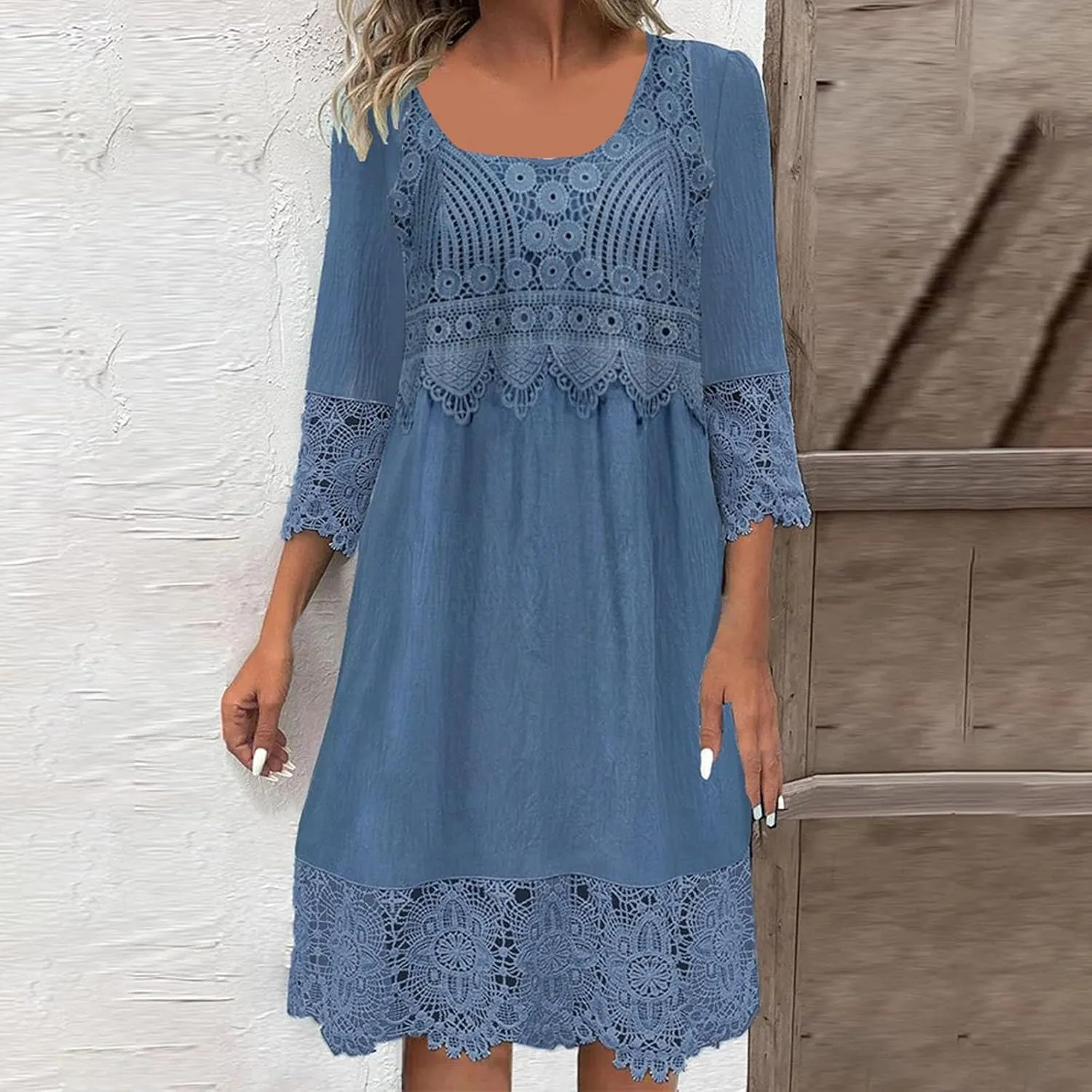 Womens Colorful Boho Floral Maxi Dress Casual Loose Summer Beach Vacation Flowy Dresses