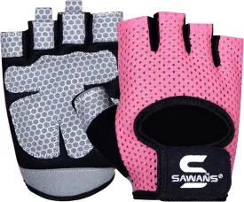 Workout Gloves for Men and Women Weight Lifting Gloves Gym Fitness Exercise Cycling Pull ups Microfiber Lightweight Breathable Non-Slip Silicone Padded Palm Grip Protection