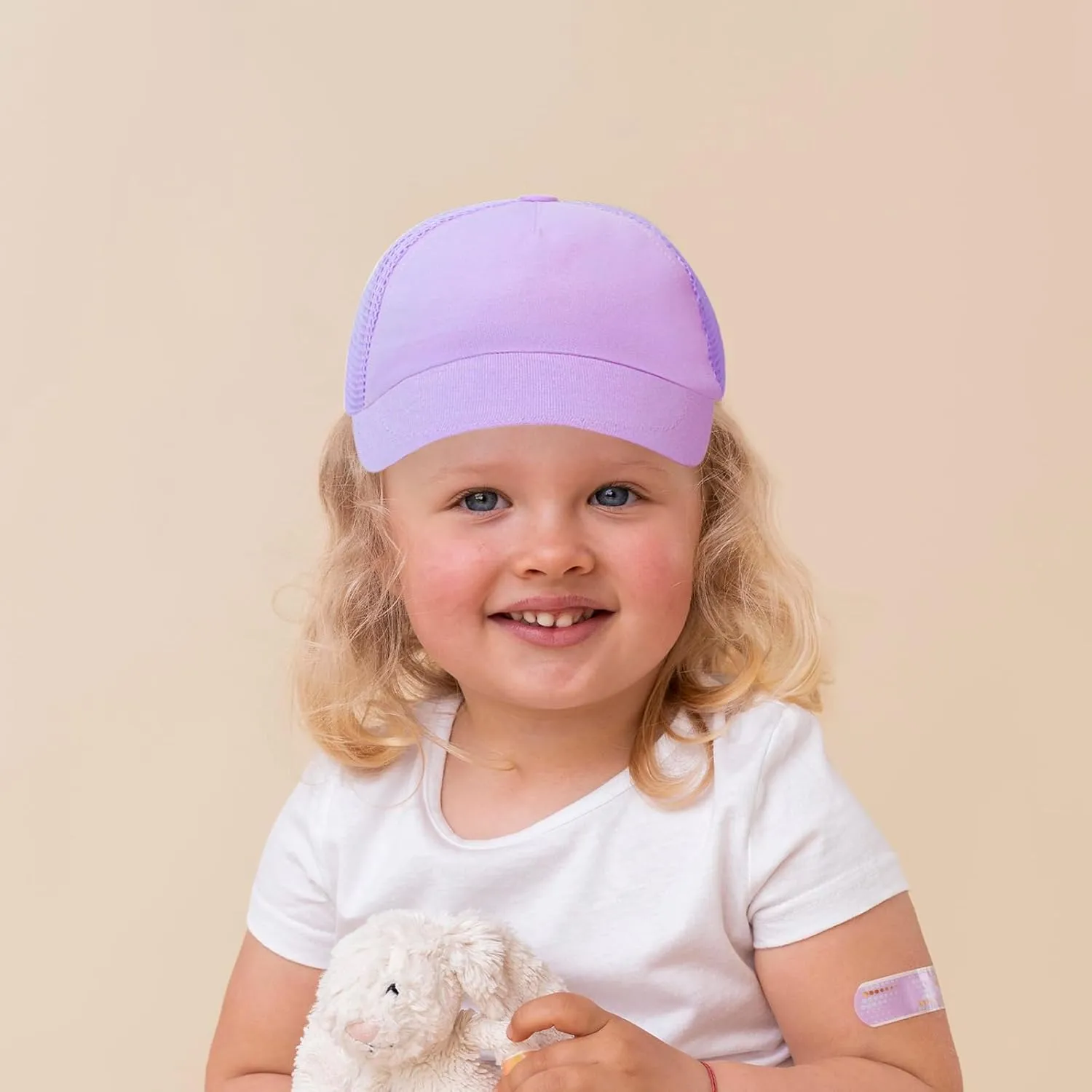 ZGDG Toddler Baseball Cap Baby Cap Sun Hat Kids Summer Trucker Hats for Boys Girls 3-5T