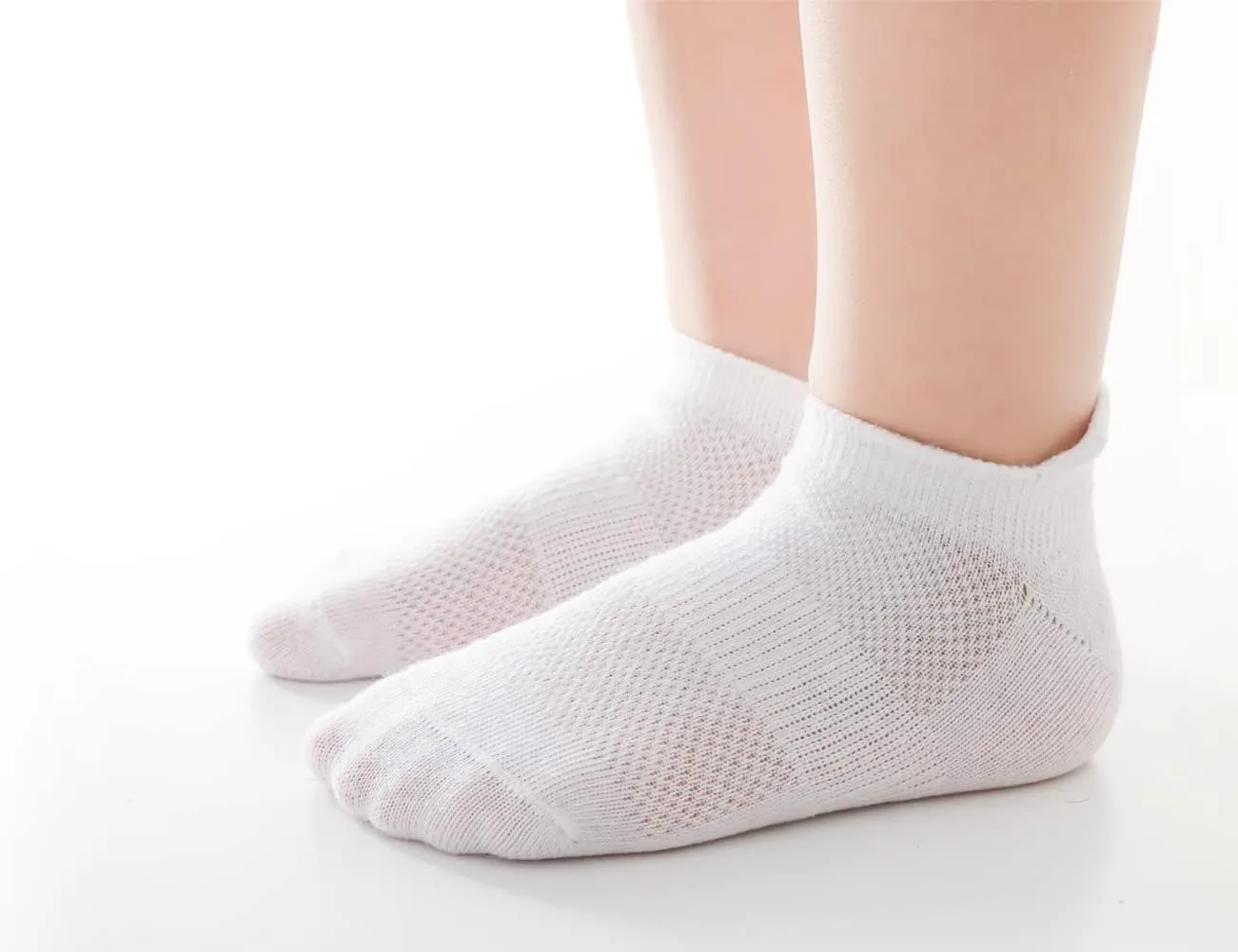 Zumou Toddler Non Slip Socks No Show Anti Skid Ankle With Grips 12 Pairs for Kids Little Girls Boys